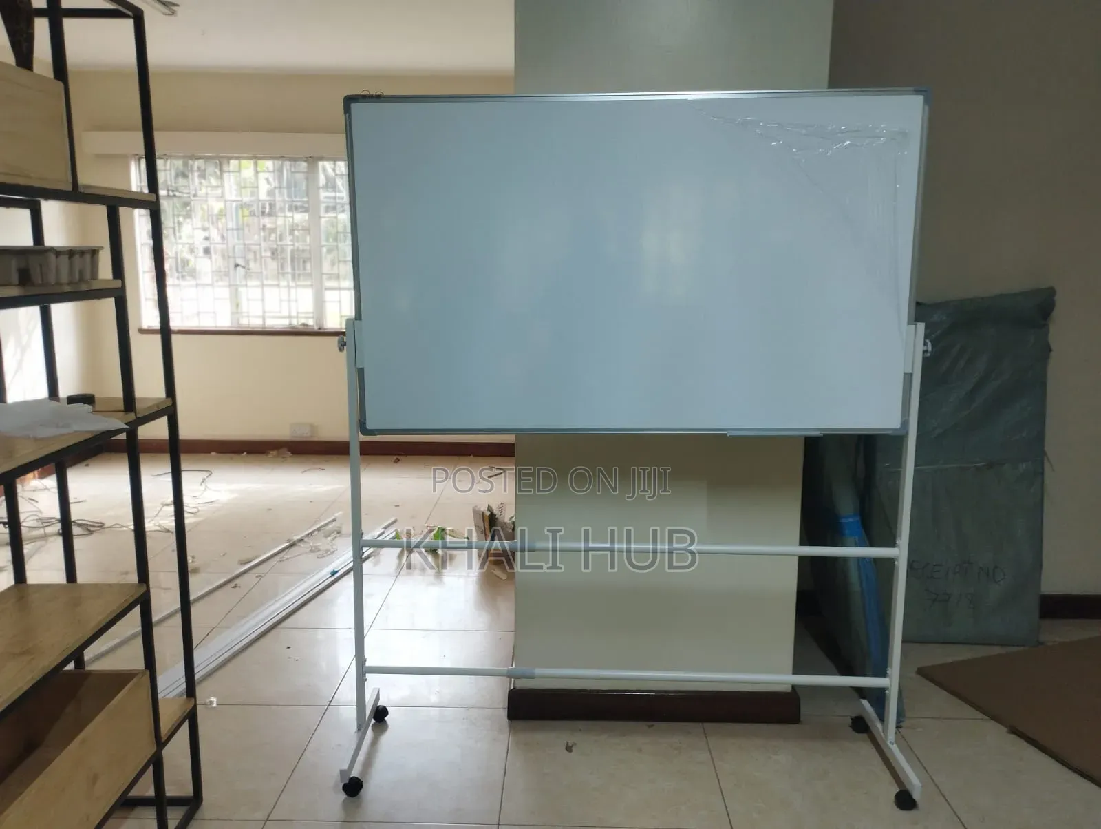 Whiteboard Whiteboard 150cmx90cm With Mobile Steel Stand