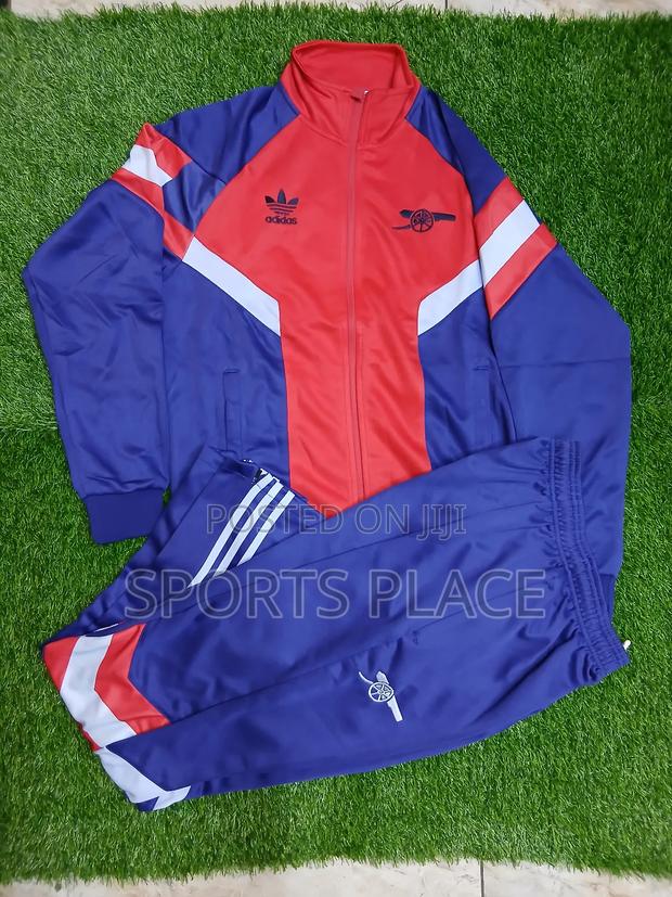 Arsenal Blue Training Tracksuit - thumbnail 2