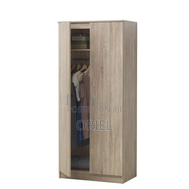 Modern Cabinet : 2-Door Modern Wooden Wardrobe Cabinet