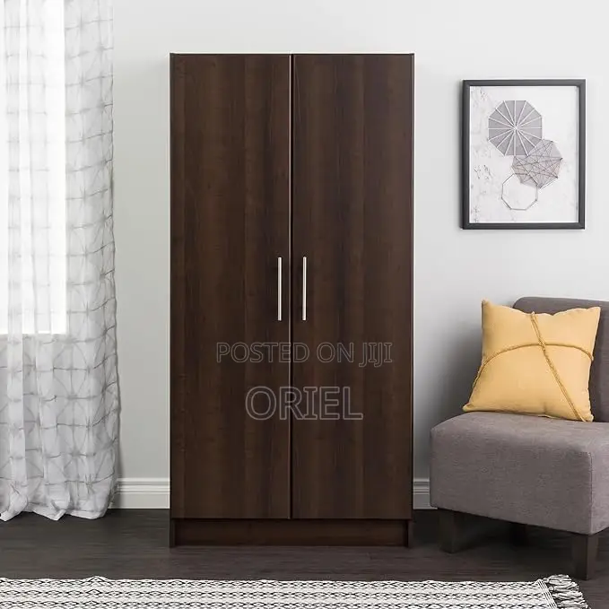 Modern Cabinet : 2-Door Modern Wooden Wardrobe Cabinet