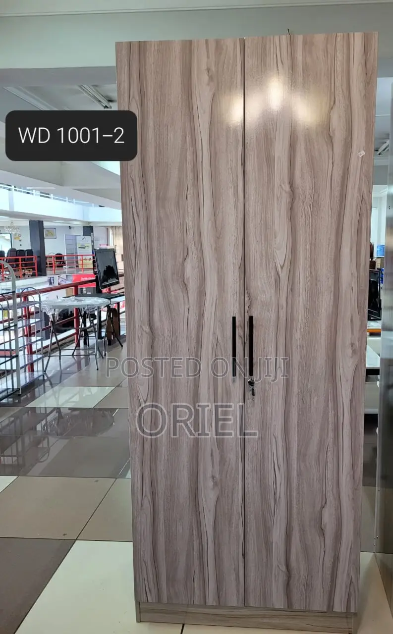 Modern Cabinet : 2-Door Modern Wooden Wardrobe Cabinet