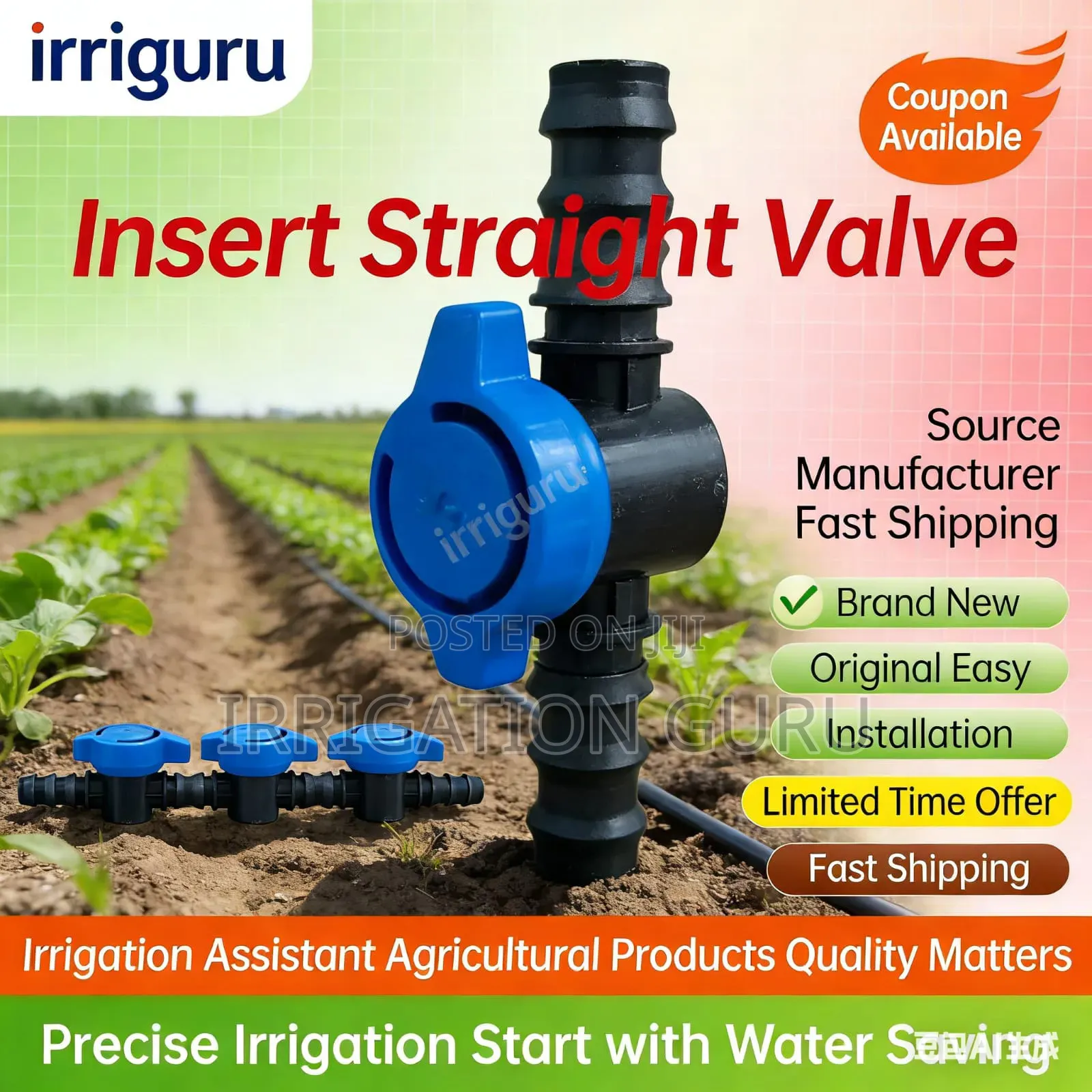 16mm Drip Tube Sectional Control Valve