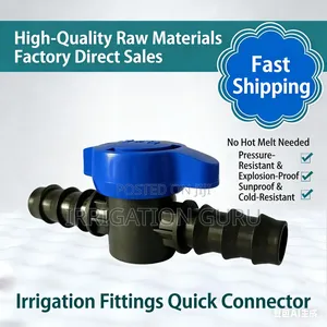 Micro Irrigation System Riser Stop Valve
