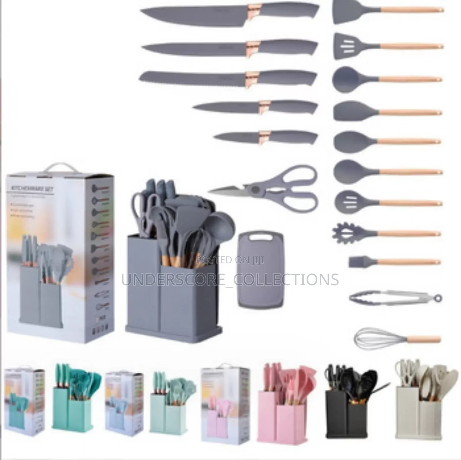 Mint Colour 19 Pieces Kitchenware Set*