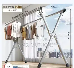 Foldable Stainless Steel Clothes Drying Rack
