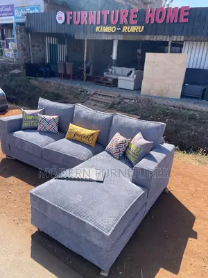 Dark Grey  L Sofa/ L Shaped Sofa/ L Sofa