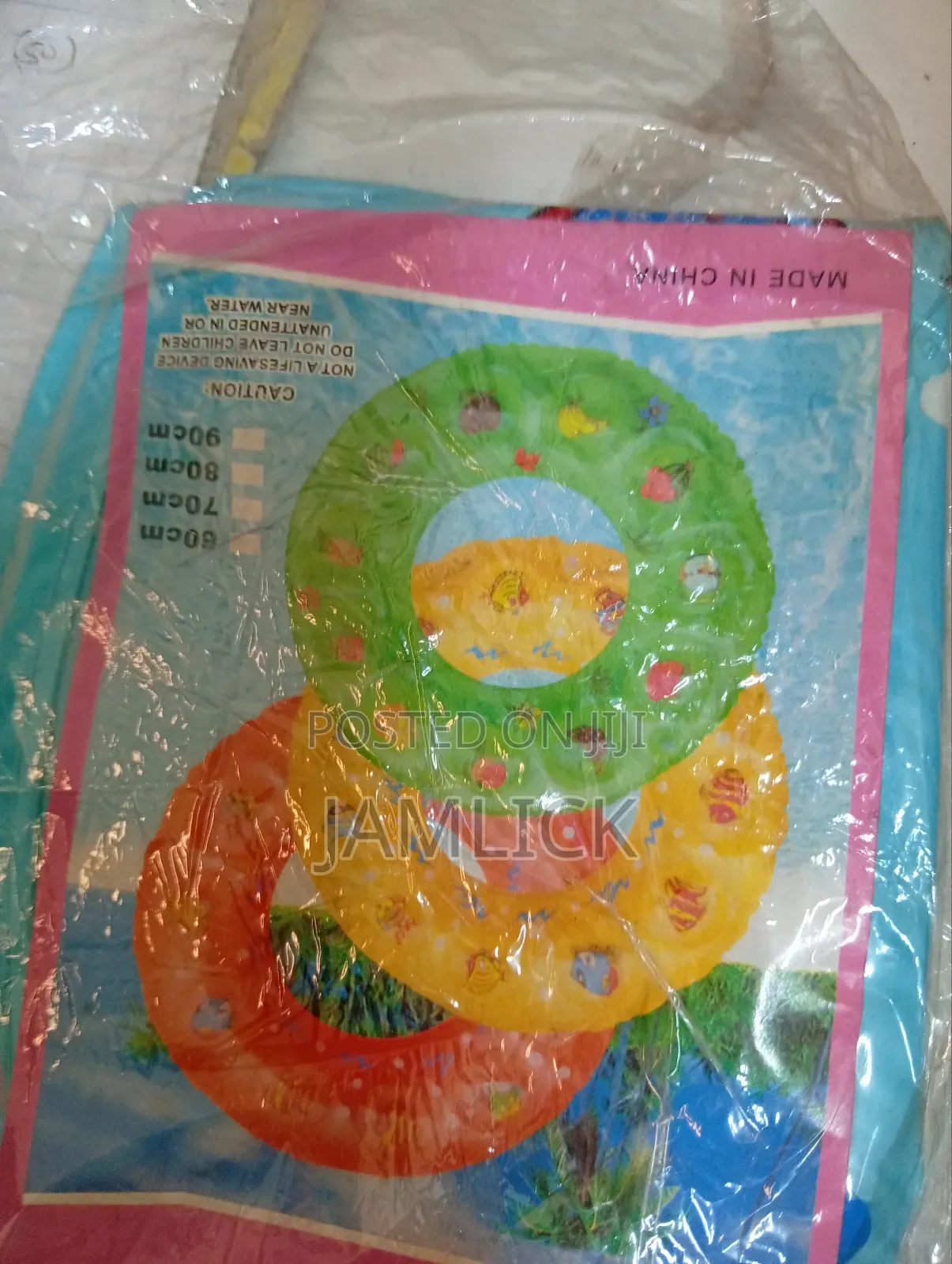 60cm Assorted Prints Children’S Swimming Rings