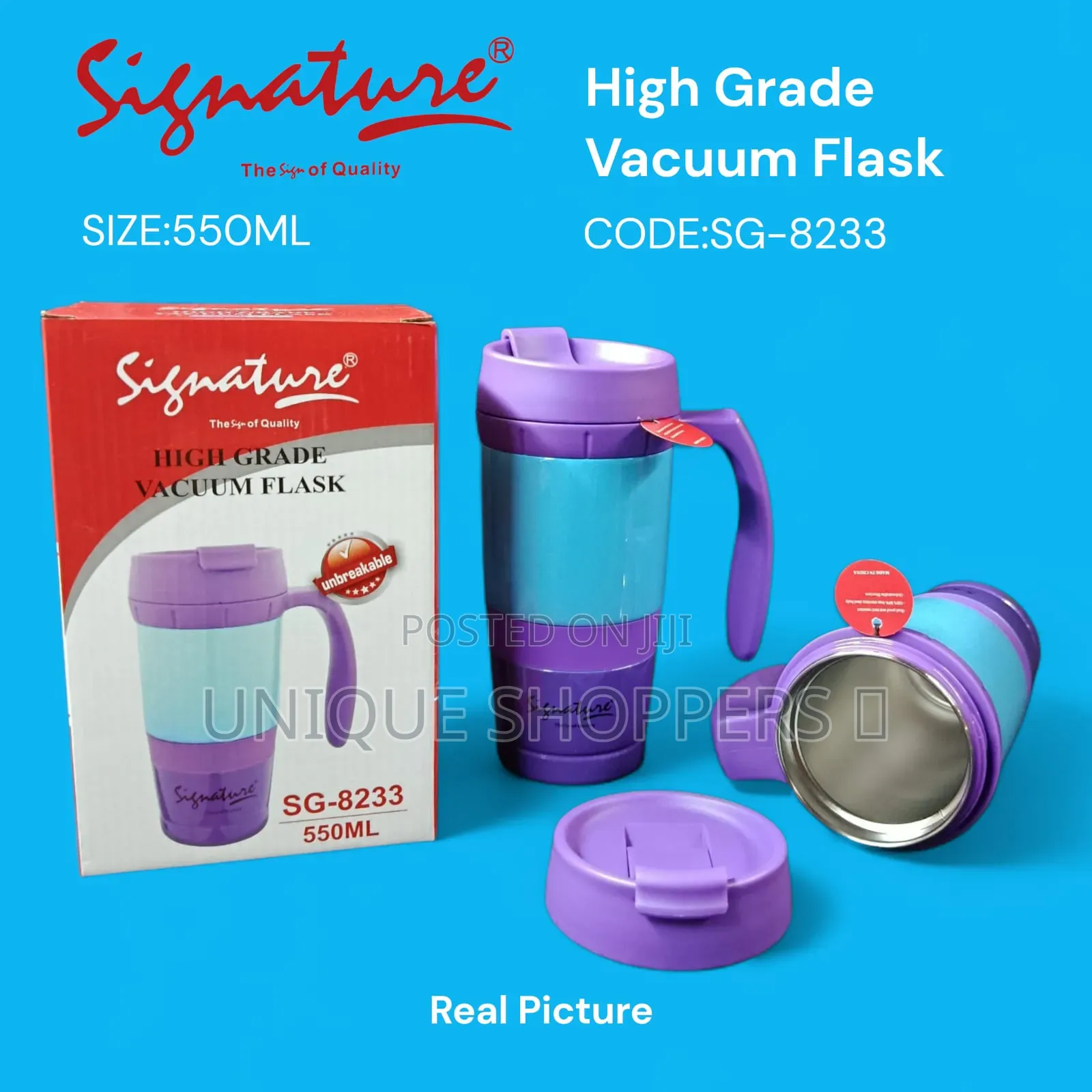 Code: Sg8233 – Signature High Grade Vacuum Flask