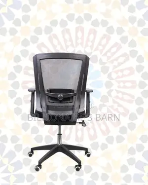 Black Origin Mesh Chair | Space-Saving Design for Compact Setups
