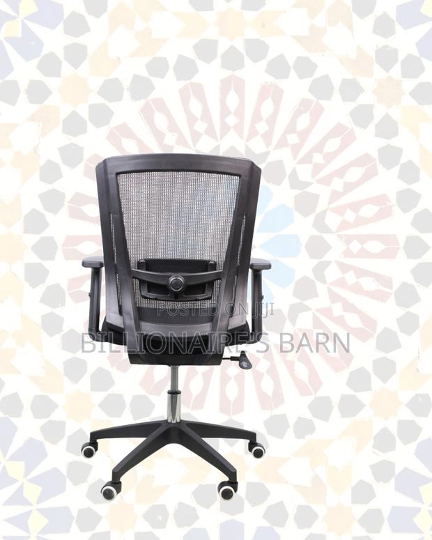 Black Origin Mesh Chair | Space-Saving Design for Compact Setups - thumbnail 4