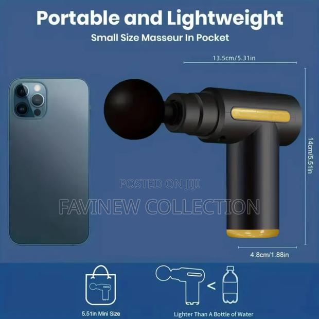 5 in 1 Portable Gun Massager - thumbnail 2