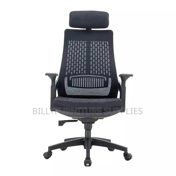 Orthopedic High Back Chair With Lumbar Support