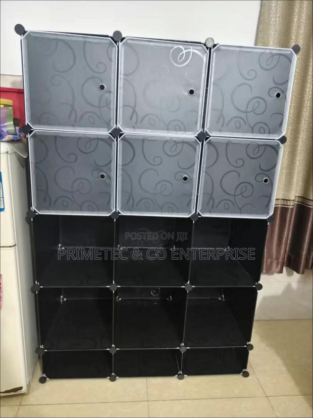 3 Column Heavy Plastic Wadrobe - main view