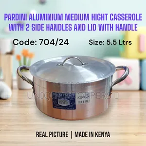 Pardini Aluminium Medium Height Casserole