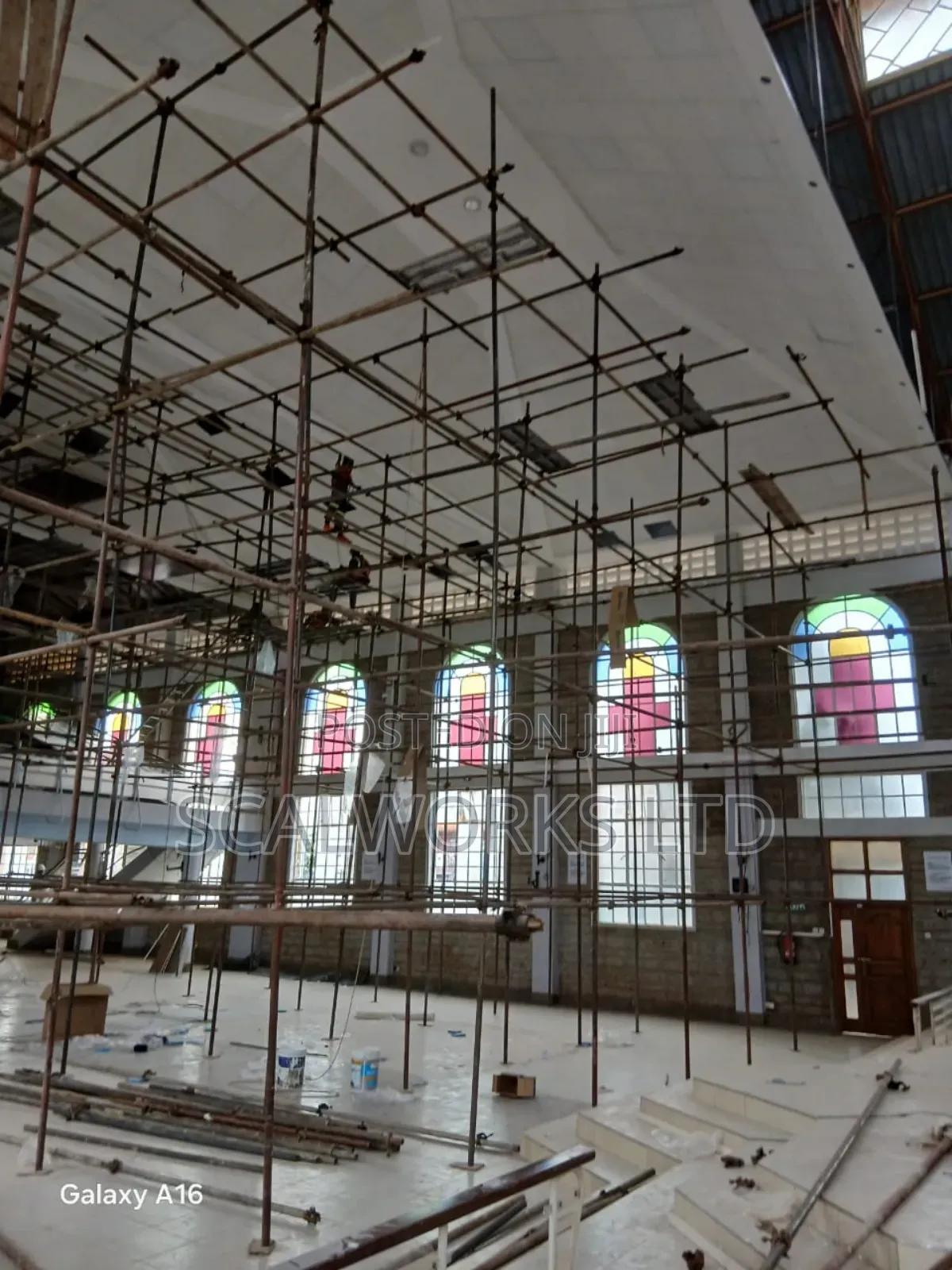 Avoid Timber Use Steel Scaffolds