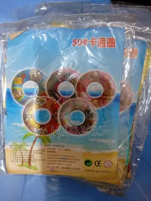 50cm Cartoon-Themed Swimming Rings