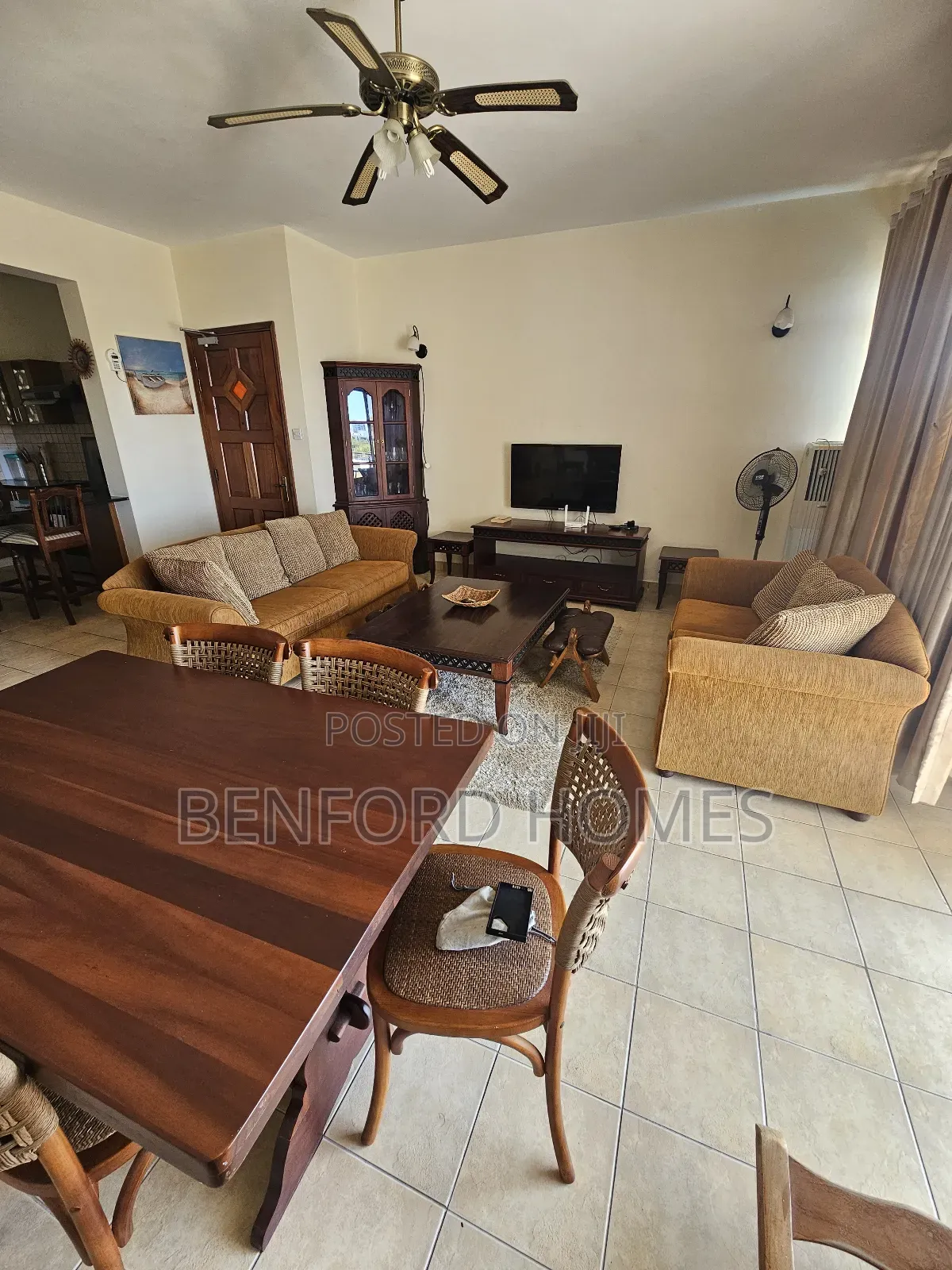 Furnished 3bdrm Apartment in Nyali for rent