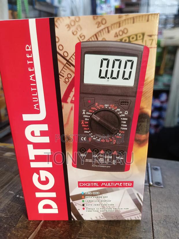 Digital Multimeter - main view