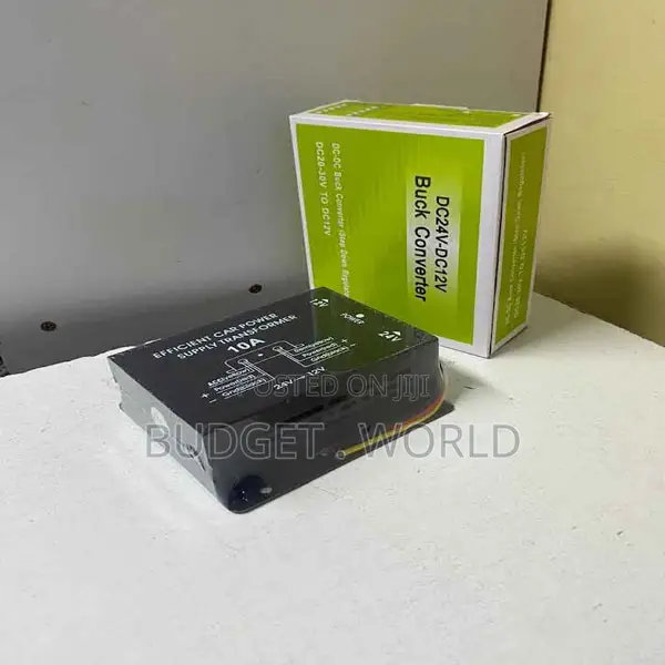 24v to 12v 10a Converter for GPS Dash Cams