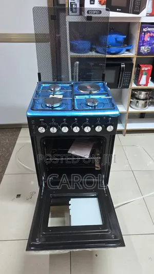 50×55 Syinix 3+1 Standing Cooker With Electric Oven Available