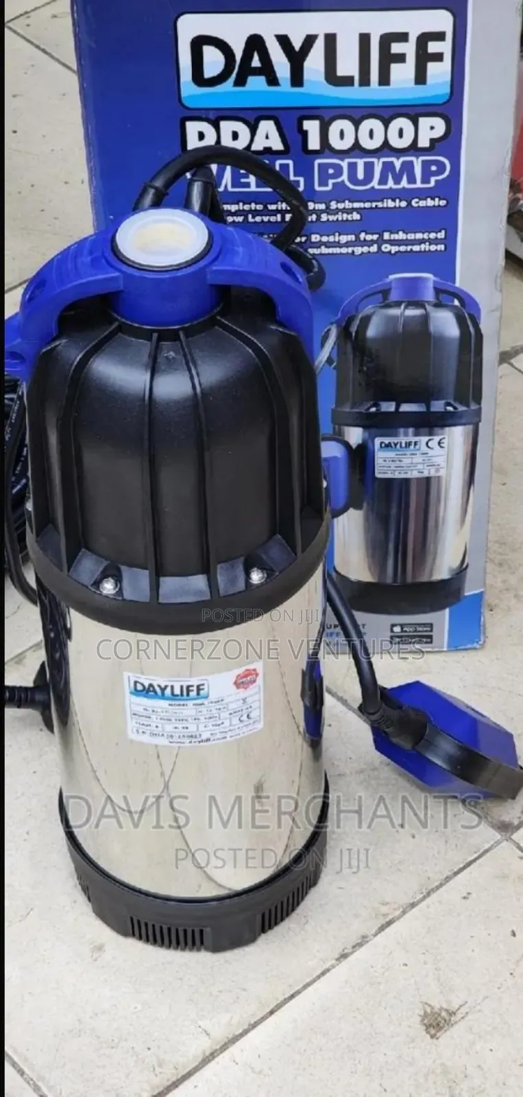 Dayliff Dda 1000p Well Pump/ Submersible Well Pump