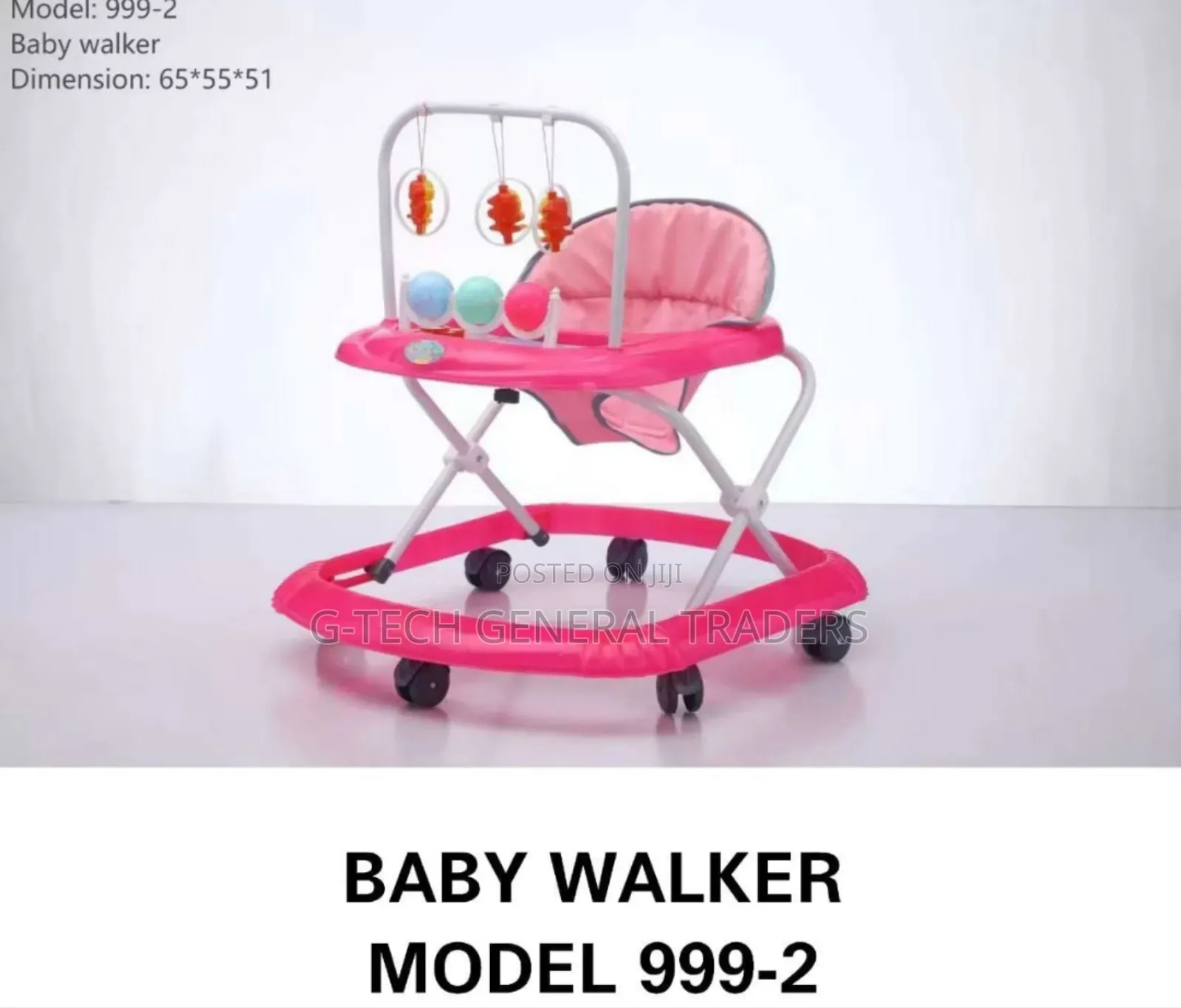 Heavy Duty Multicolored Baby Walker