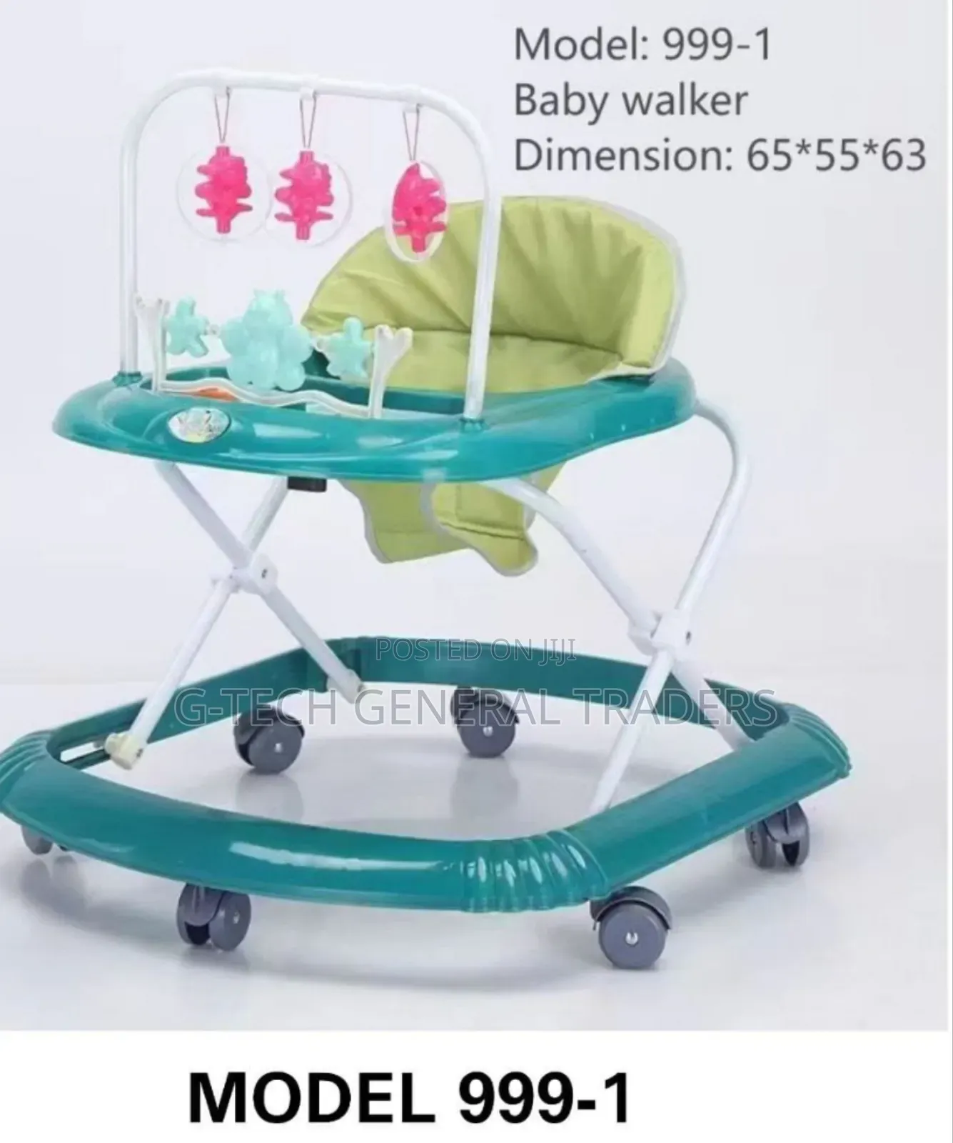 Heavy Duty Multicolored Baby Walker