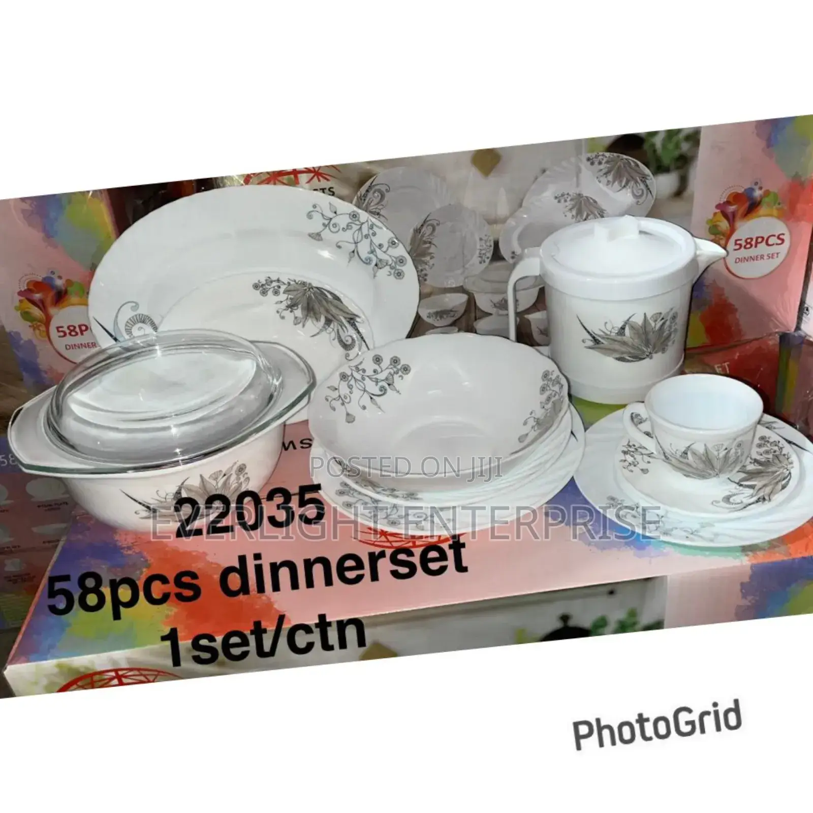 58 PCS Ceramic Dinner Set