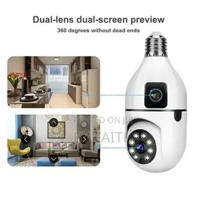 360 With Audio Dual Lens CCTV Camera V380 Pro CCTV Camera
