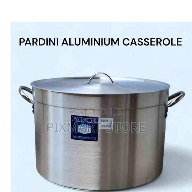 Pardini 87l Heavy Duty Aluminium Casserole – Bulk Cooking