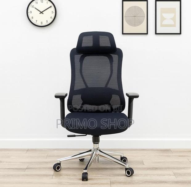Office Chair : Ergonomic High-Back Mesh Office Chair - thumbnail 3