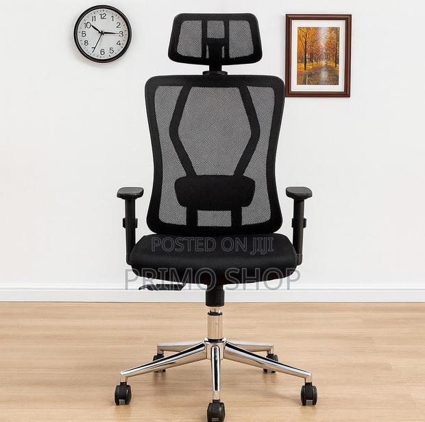Office Chair : Ergonomic High-Back Mesh Office Chair - thumbnail 7