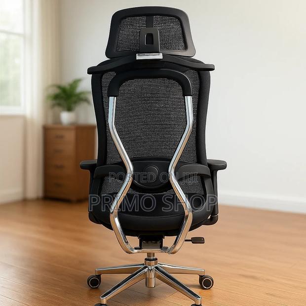 Office Chair : Ergonomic High-Back Mesh Office Chair - thumbnail 9