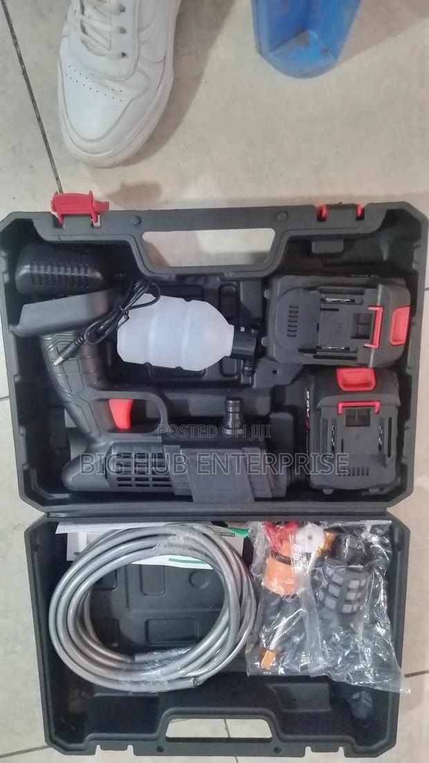 Wireless Car Wash Spray Gun Machine With 2 Batteries 96vh - main view