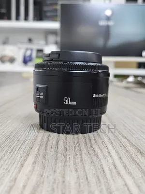Canon Ef Lens 50mm F1.8 Prime Lens Full Frame and Crop Sensor Cameras
