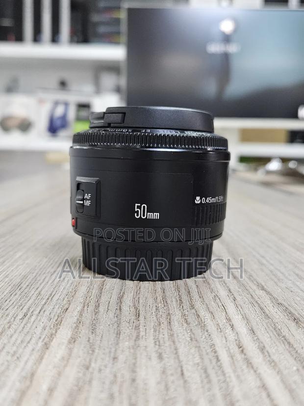 Canon Ef Lens 50mm F1.8 Prime Lens Full Frame and Crop Sensor Cameras