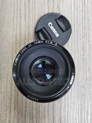 Canon Ef Lens 50mm F1.8 Prime Lens Full Frame and Crop Sensor Cameras