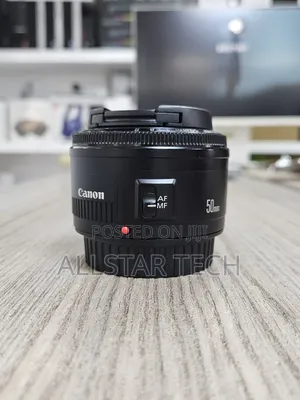 Canon Ef Lens 50mm F1.8 Prime Lens Full Frame and Crop Sensor Cameras
