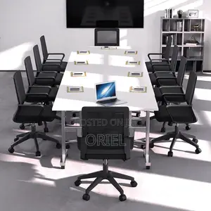 Office Chair : Fabric Mid-Back Office Staff Chair