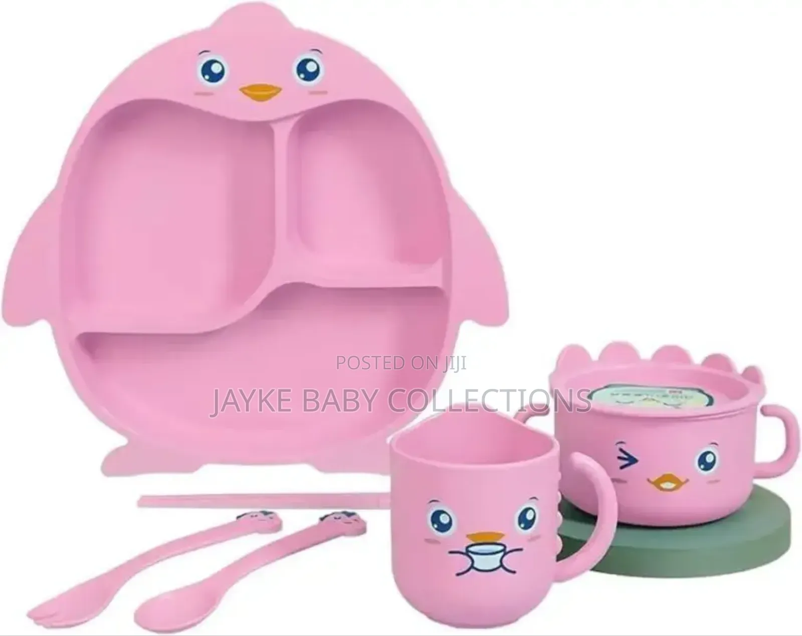 Toddler Bamboo Tableware Set | Ages 1–5 | Safe Self-Feeding