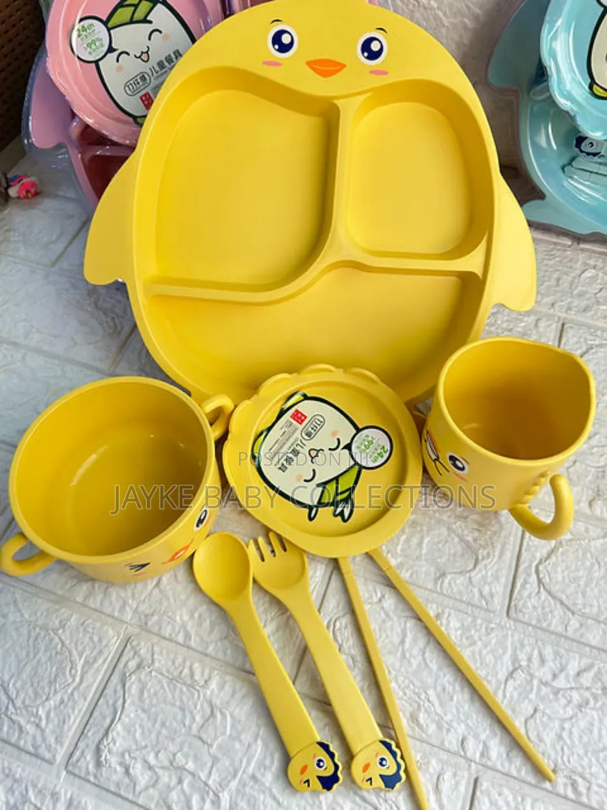 Toddler Bamboo Tableware Set | Ages 1–5 | Safe Self-Feeding