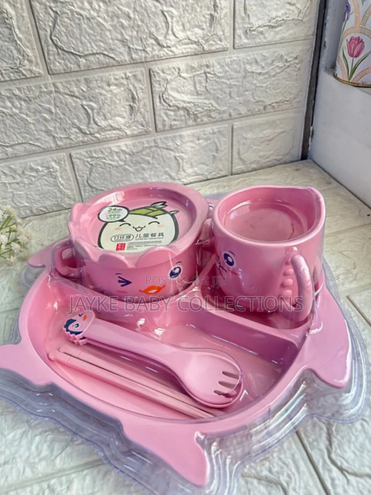 Toddler Bamboo Tableware Set | Ages 1–5 | Safe Self-Feeding