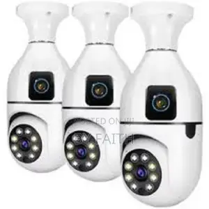 Wireless V380 Pro 1080p Full Hd 2mp PTZ Dual Lens Wifi Bulb Camera