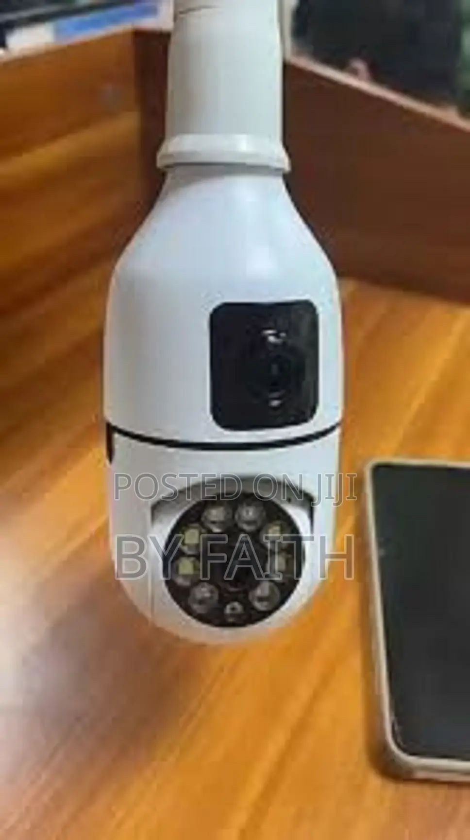 Cost Effective V380 Pro 1080p Full Hd 2mp PTZ Dual Lens Wifi Bulb Cam
