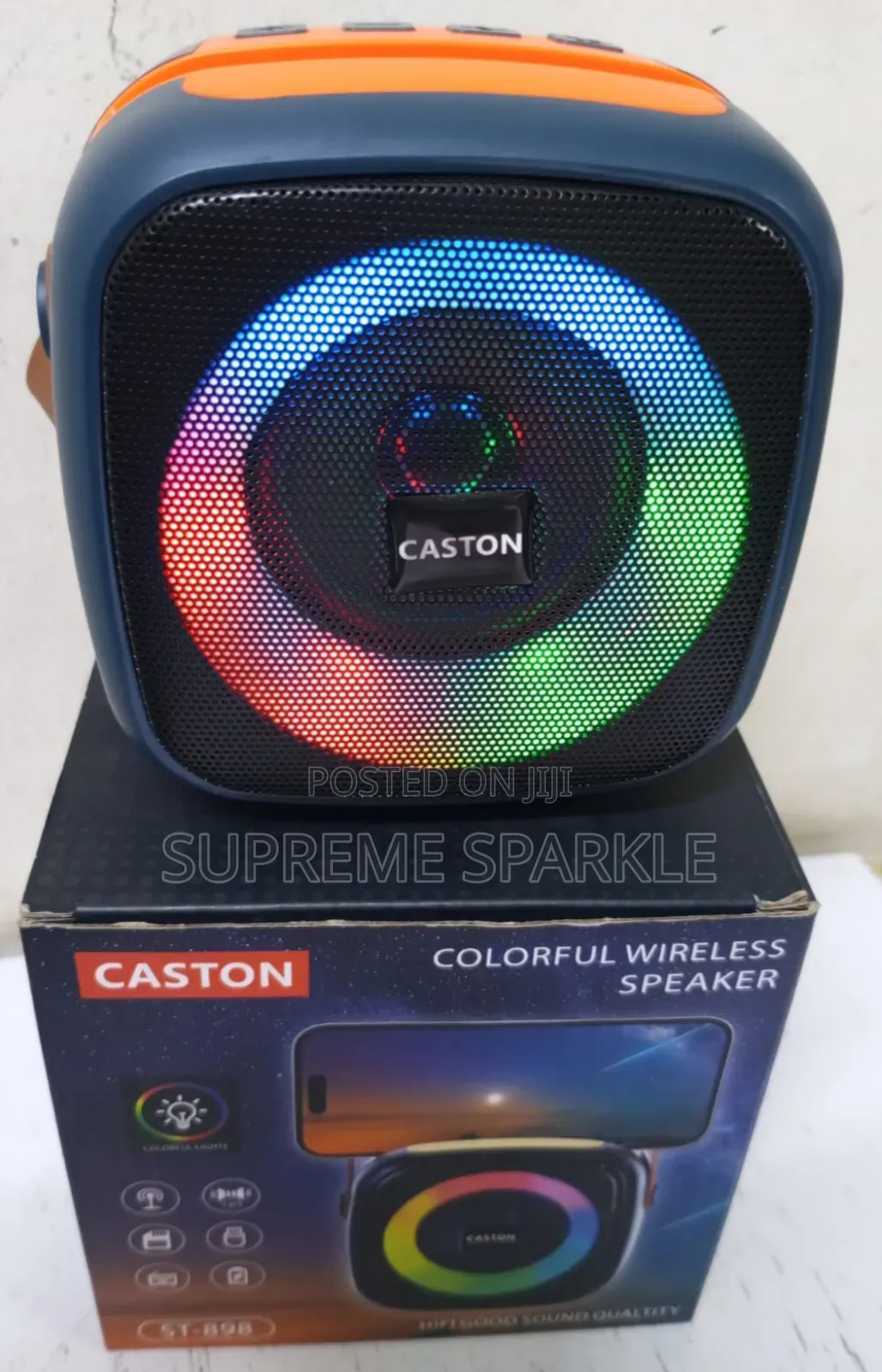 Caston St-898 Colorful Wireless Bluetooth Speaker/ Radio