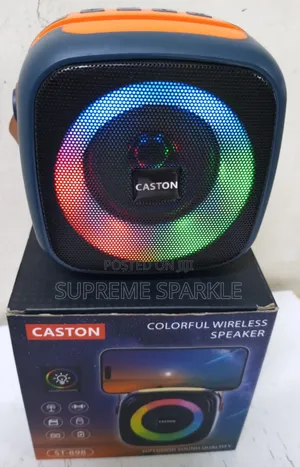 Caston St-898 Colorful Wireless Bluetooth Speaker/ Radio
