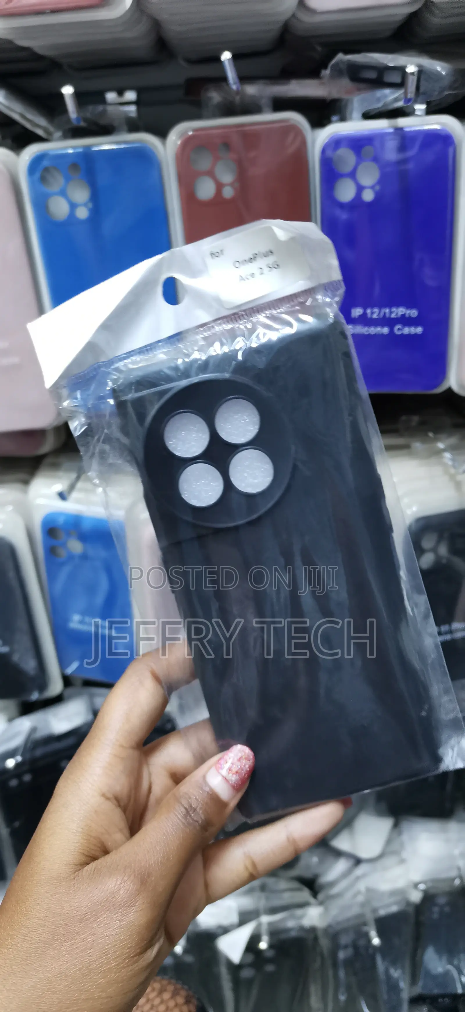 FSTQBNWD Oneplus Ace 2 5g Slim Soft Silicone Back Case