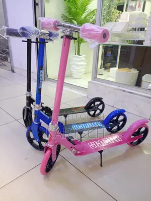 Two-Wheel Folding Kick Scooter -Blue