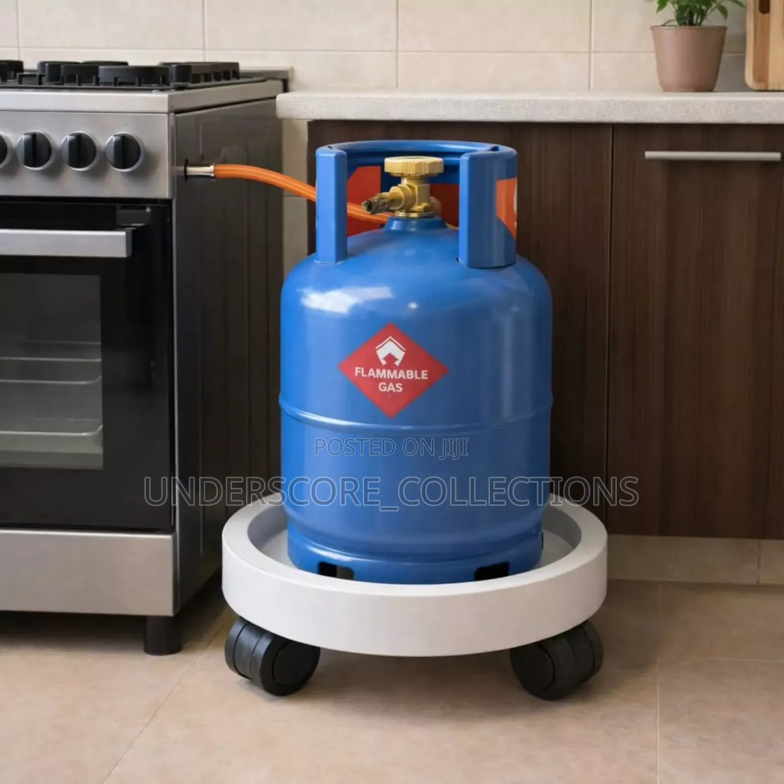 Movable Flower Pot/Gas Cylinder Pallet