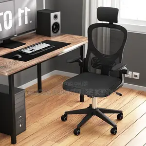 Ergonomic Office Chair With Flip Armrest